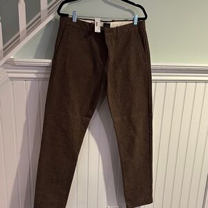J. Crew Men's Dark Brown Chinos